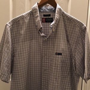 Chaps Short Sleeve Checked Shirt